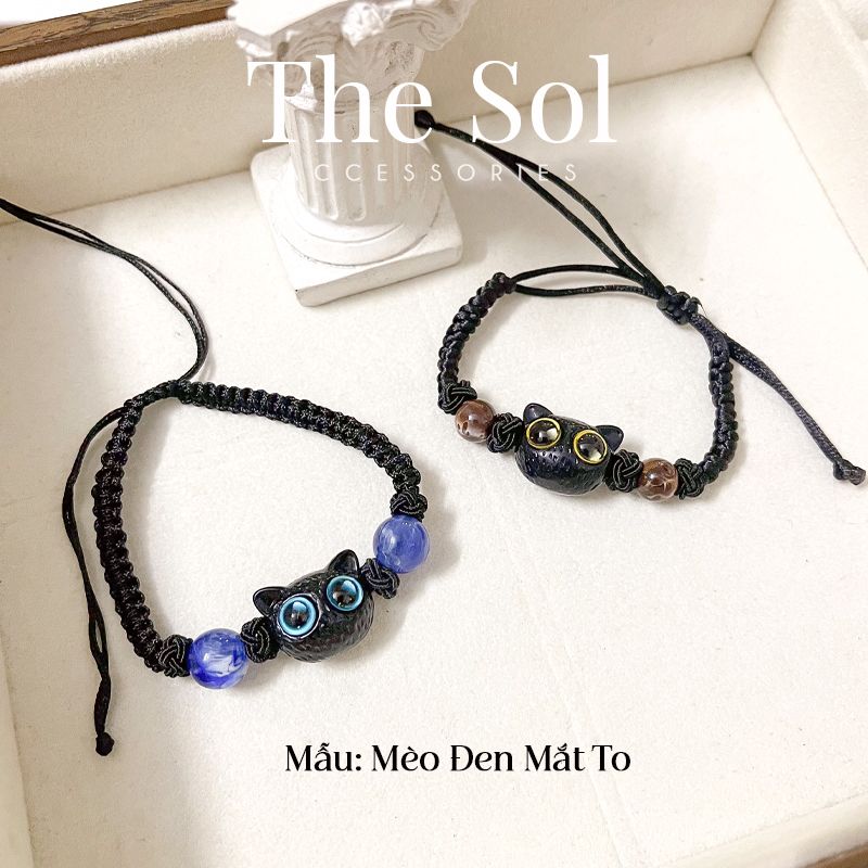 Lắc Tay Hàn Quốc Black Cat