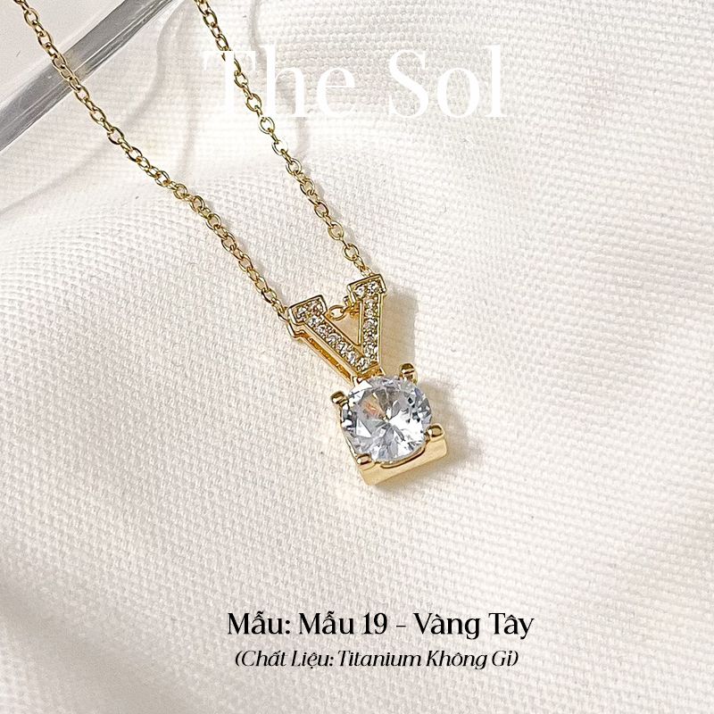 Dây Chuyền Titan Diamond V