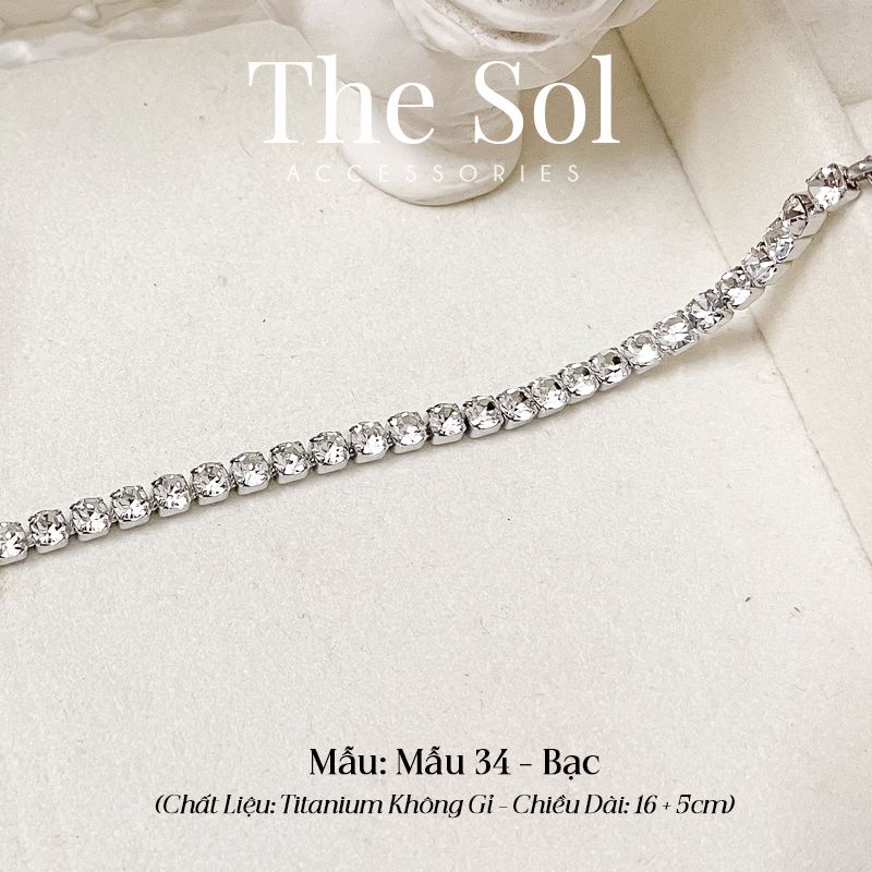 Lắc Tay Titan Diamond Line - Mẫu 34