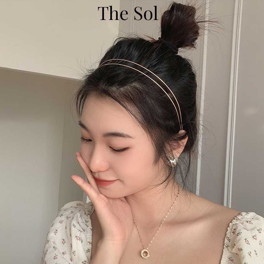 Cài Tóc Hàn Quốc Double Metal