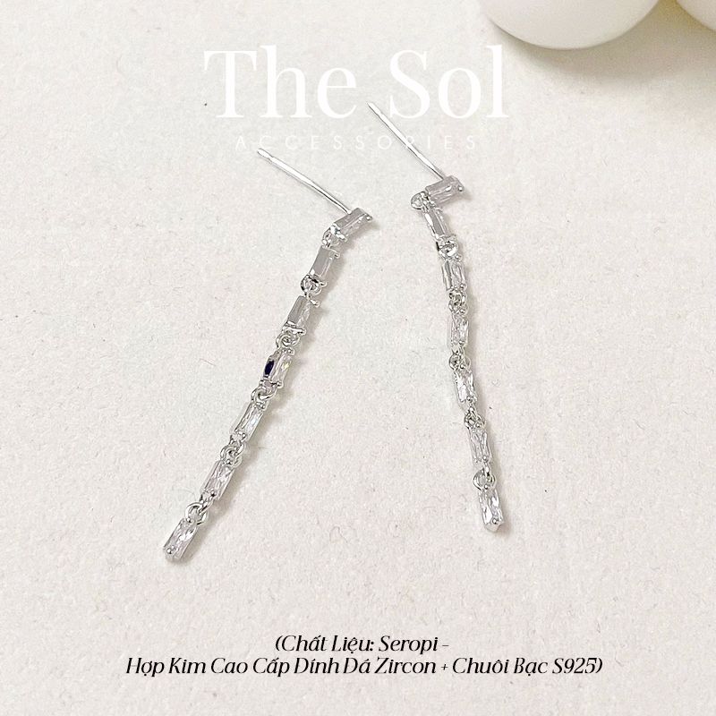 Bông Tai Seropi Diamond Line