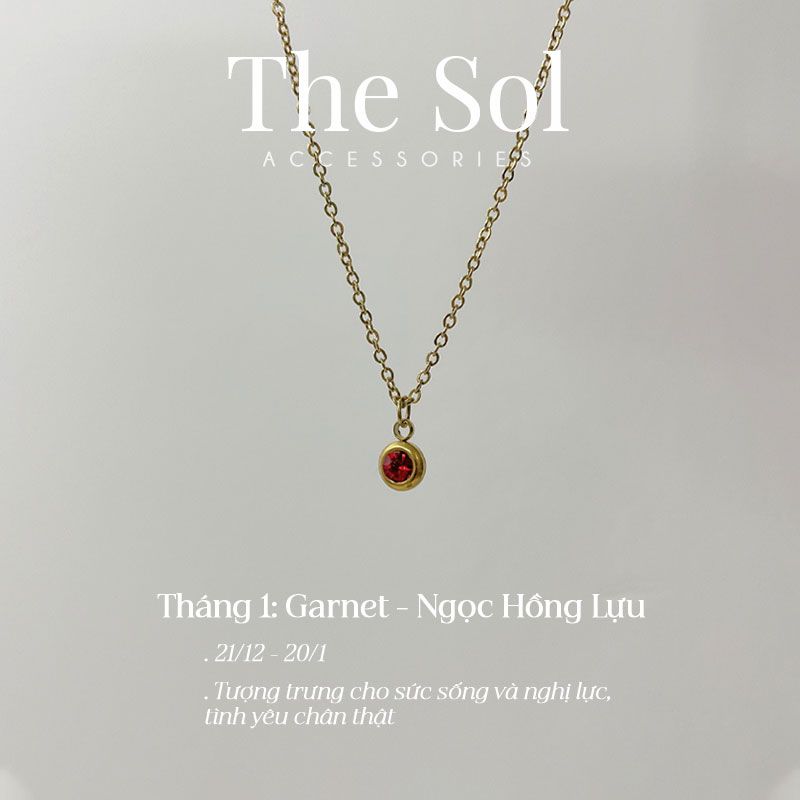 Dây Chuyền Titan The Birthstone