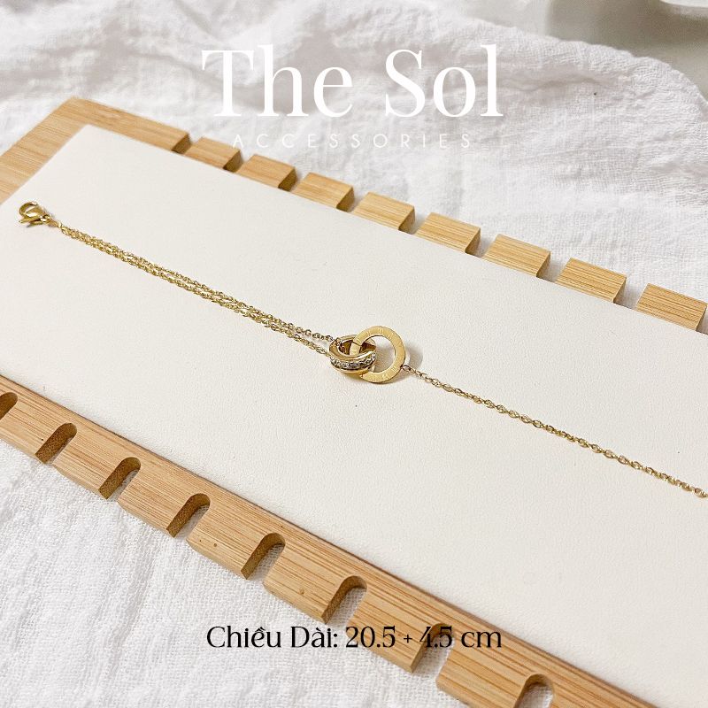 Lắc Chân Titan Double Cati