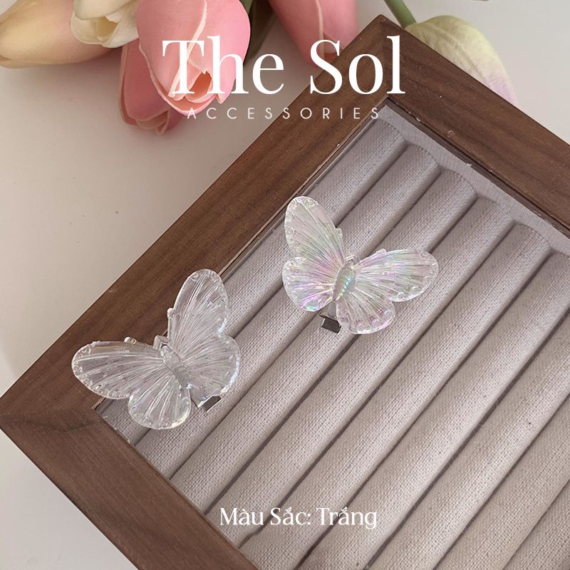 Kẹp Tóc Hàn Quốc Hologram Butterfly - 1 Chiếc