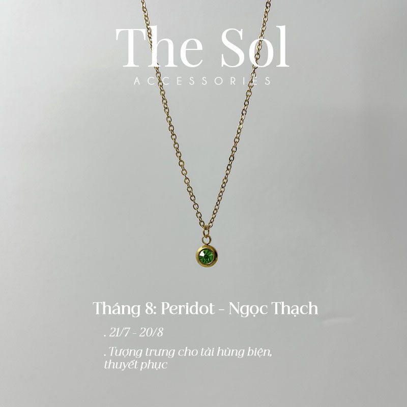 Dây Chuyền Titan The Birthstone