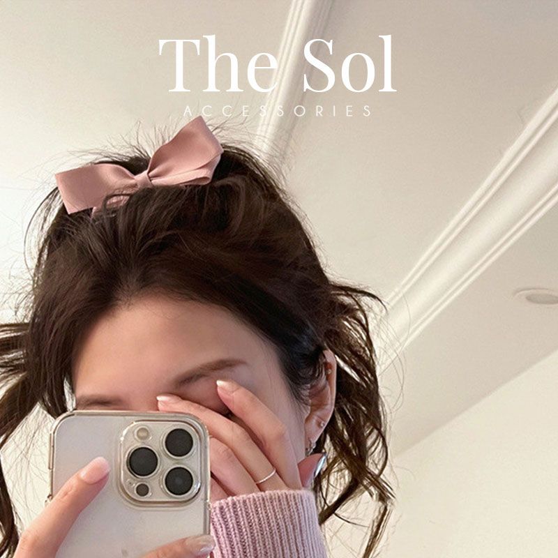 Kẹp Tóc Hàn Quốc Pinky Bow