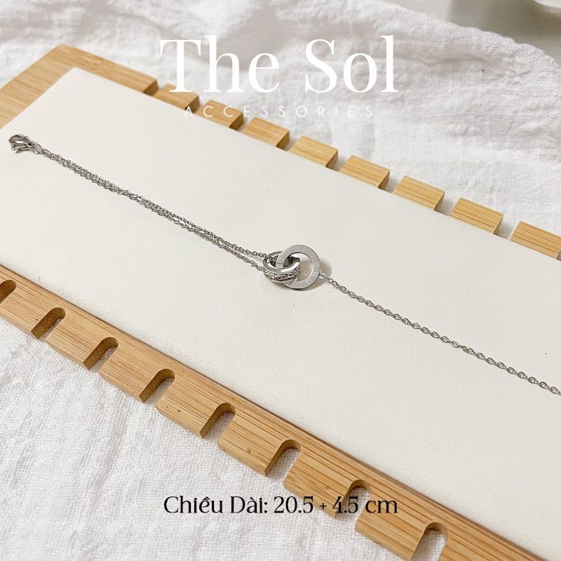 Lắc Chân Titan Double Cati