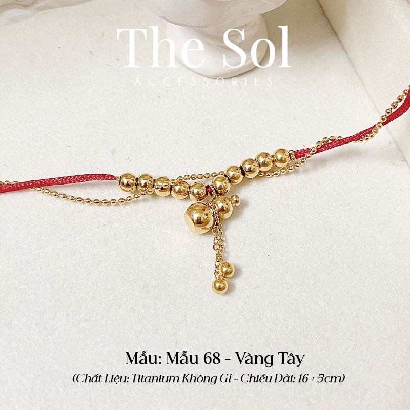 Lắc Tay Titan The Gourd On Red Thread - Mẫu 68