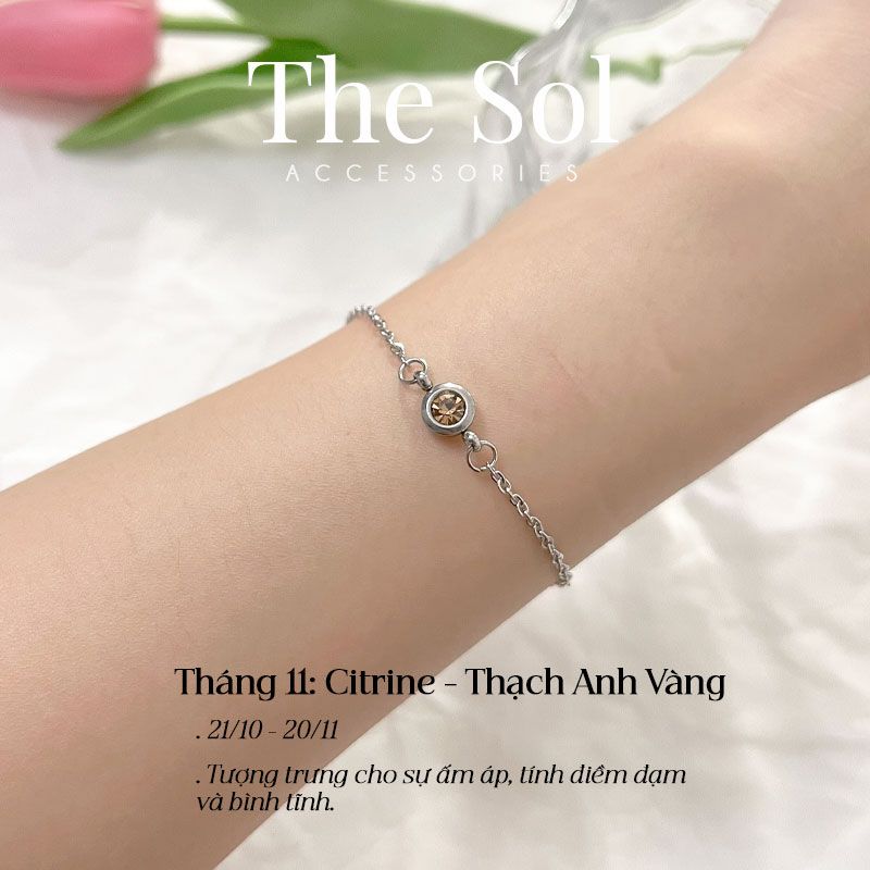 Lắc Tay Titan The Birthstone