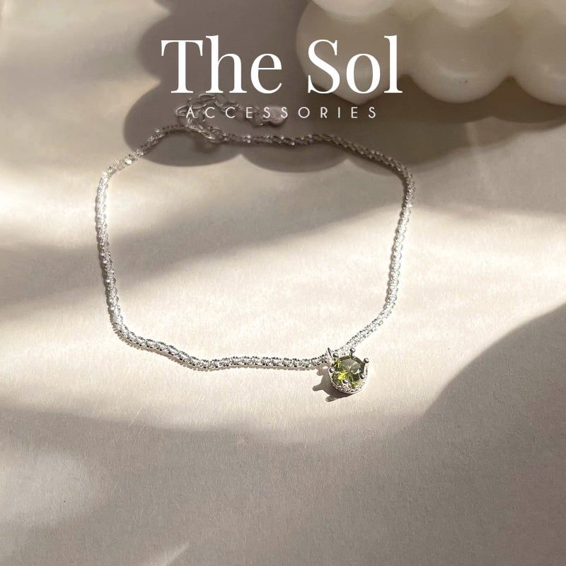Lắc Tay Bạc Sphene Diamond
