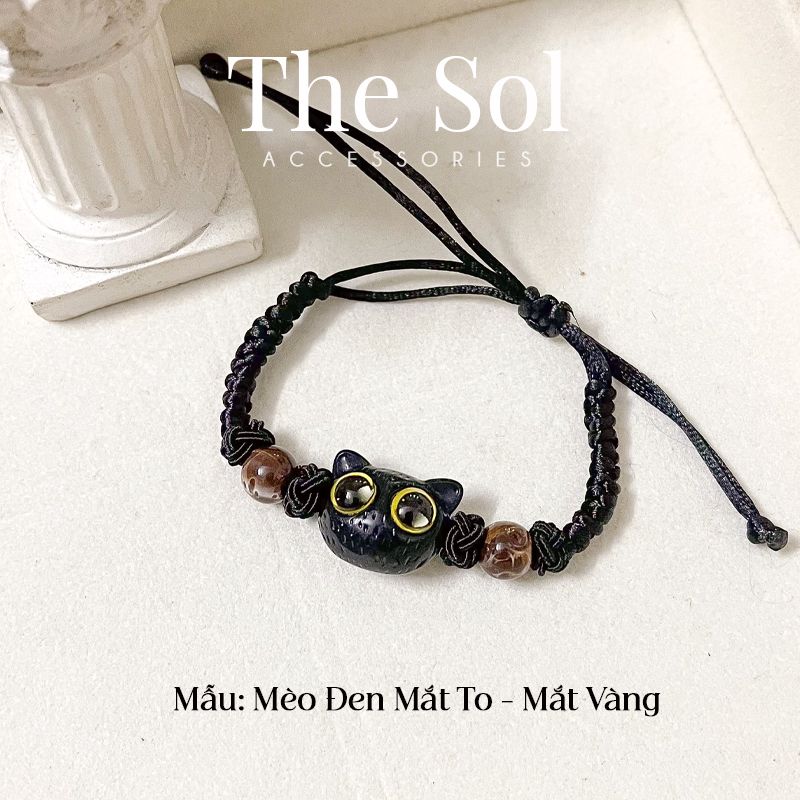 Lắc Tay Hàn Quốc Black Cat