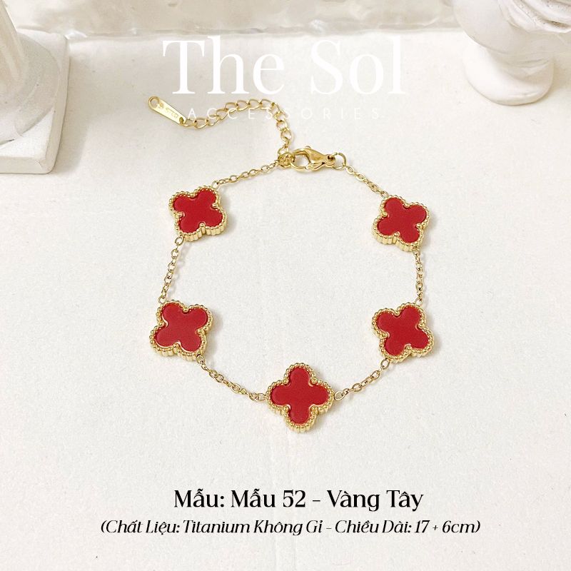 Lắc Tay Titan Red Lou 1.3cm - Mẫu 52