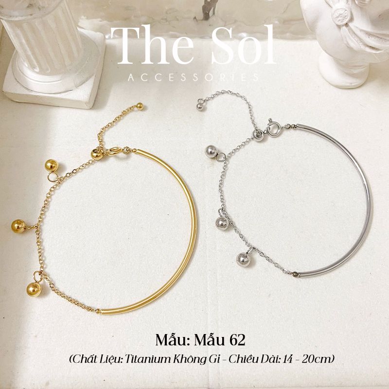 Lắc Tay Titan Haft Cuff & Bell - Mẫu 62