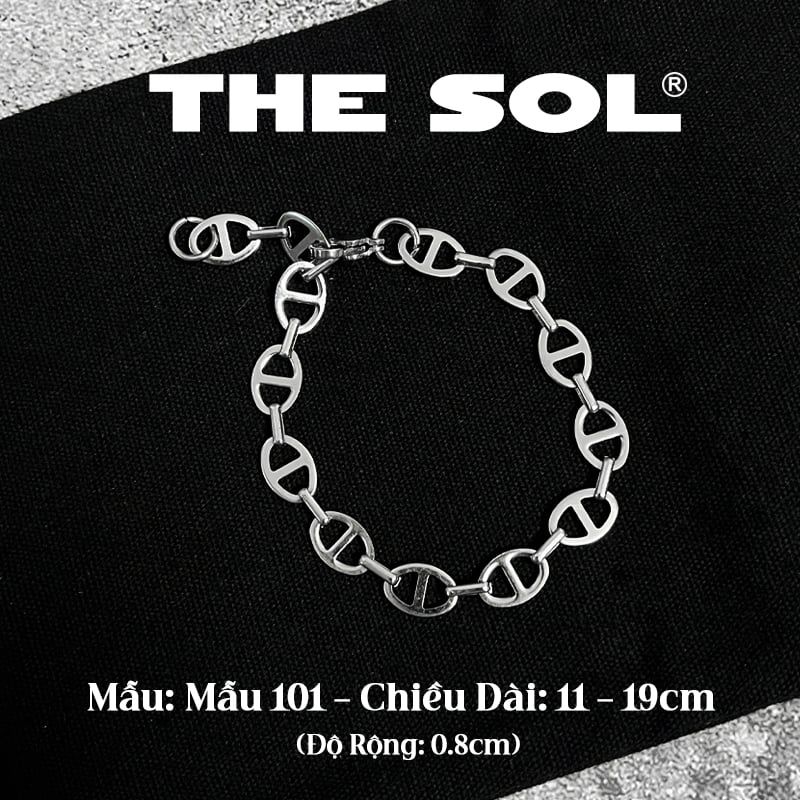 Lắc Tay Titan Unisex Dior Chain - Mẫu 101