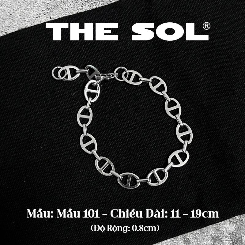 Lắc Tay Titan Unisex Dior Chain - Mẫu 101