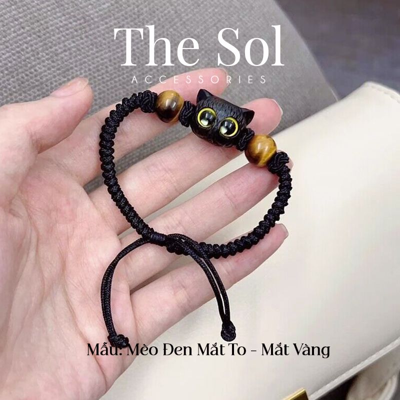 Lắc Tay Hàn Quốc Black Cat