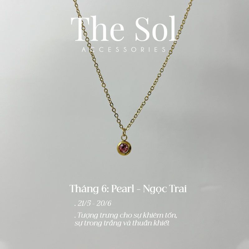 Dây Chuyền Titan The Birthstone