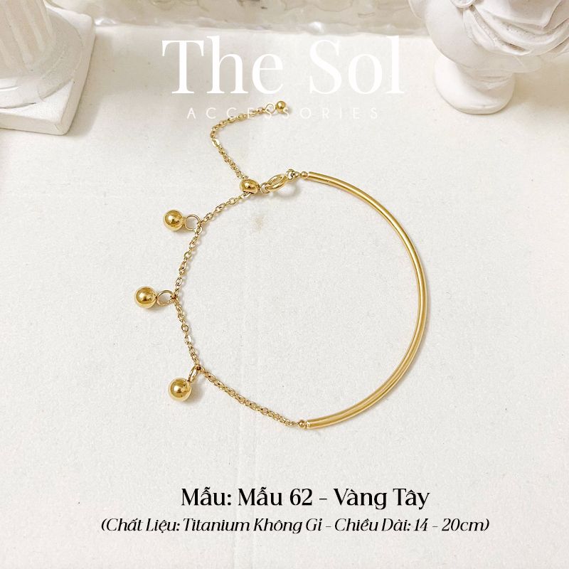 Lắc Tay Titan Haft Cuff & Bell - Mẫu 62