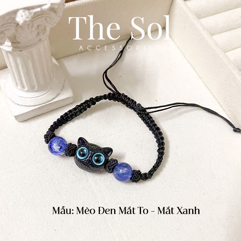 Lắc Tay Hàn Quốc Black Cat