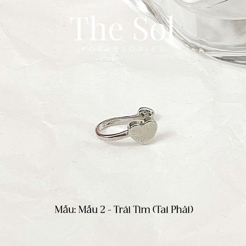 Kẹp Vành Hàn Quốc Kiểu 2 - The Heart
