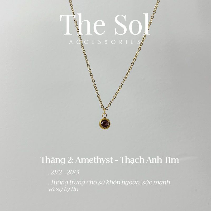 Dây Chuyền Titan The Birthstone