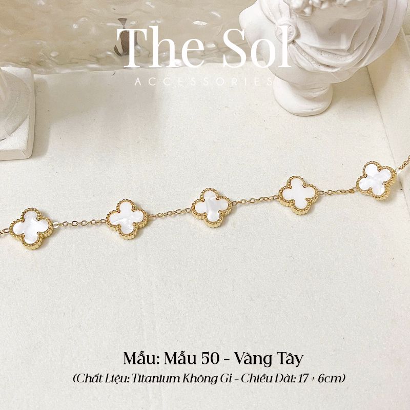 Lắc Tay Titan White Lou 1.3cm - Mẫu 50