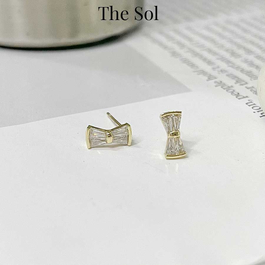 Bông Tai Seropi Mini Golden Bow