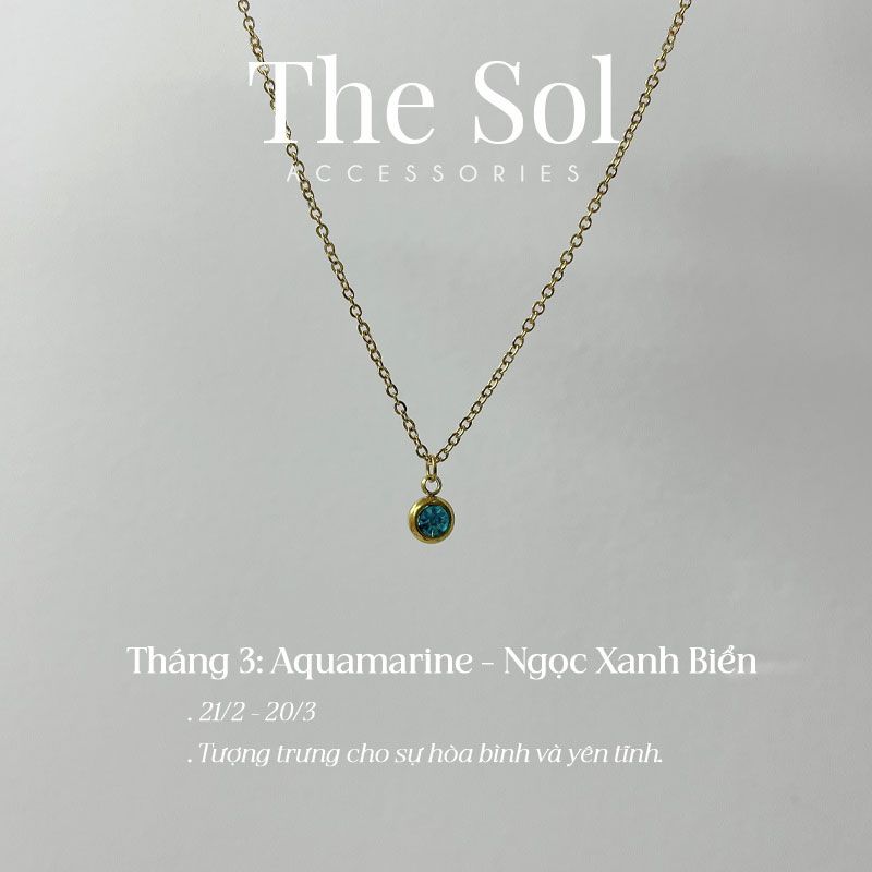 Dây Chuyền Titan The Birthstone