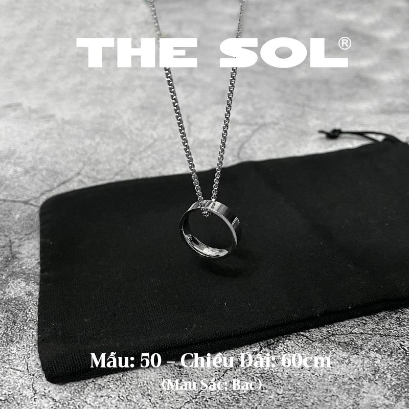 Dây Chuyền Titan Unisex The Ring - Mẫu 50