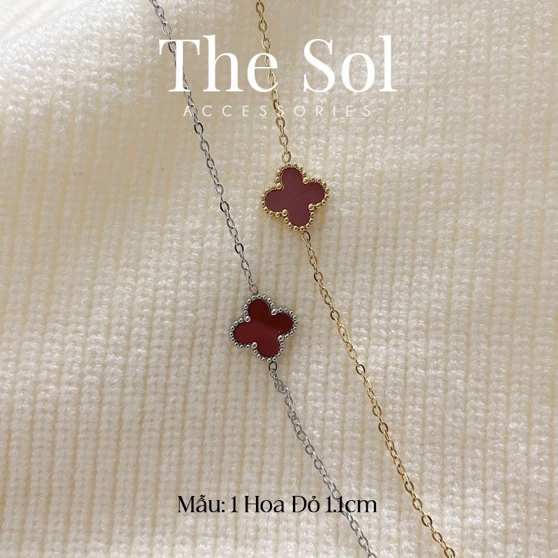 Lắc Tay Titan Only Red Lou 1.1cm - Mẫu 46