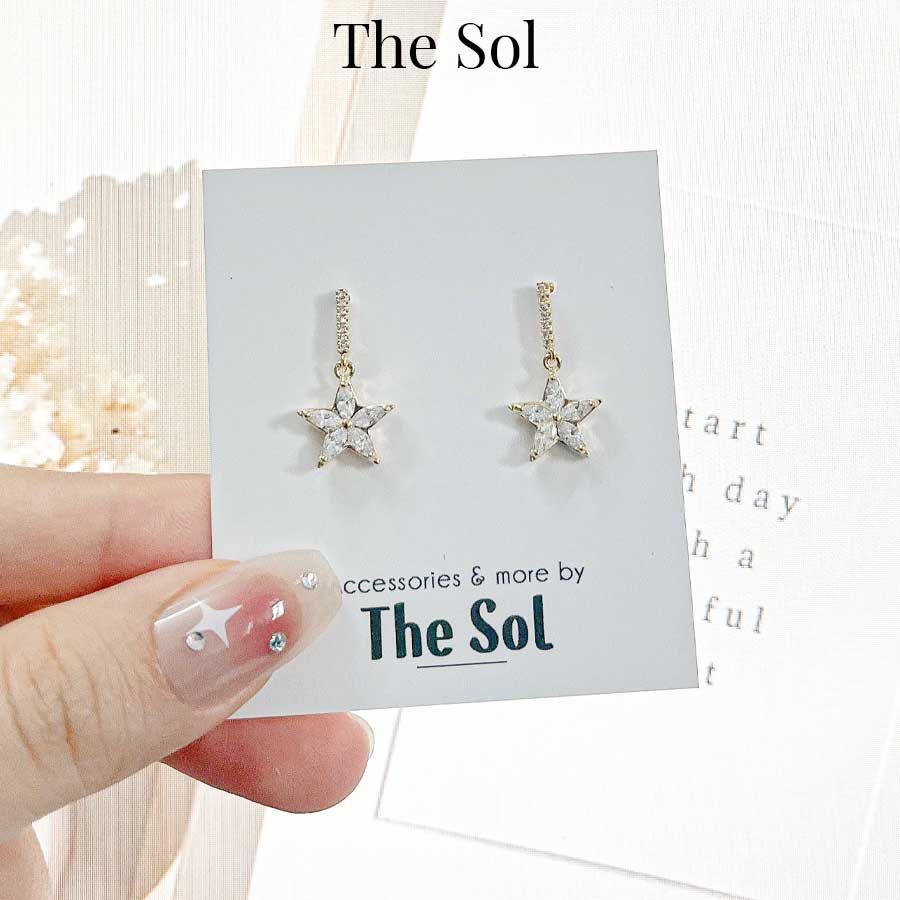 Bông Tai Seropi Mini Golden Star