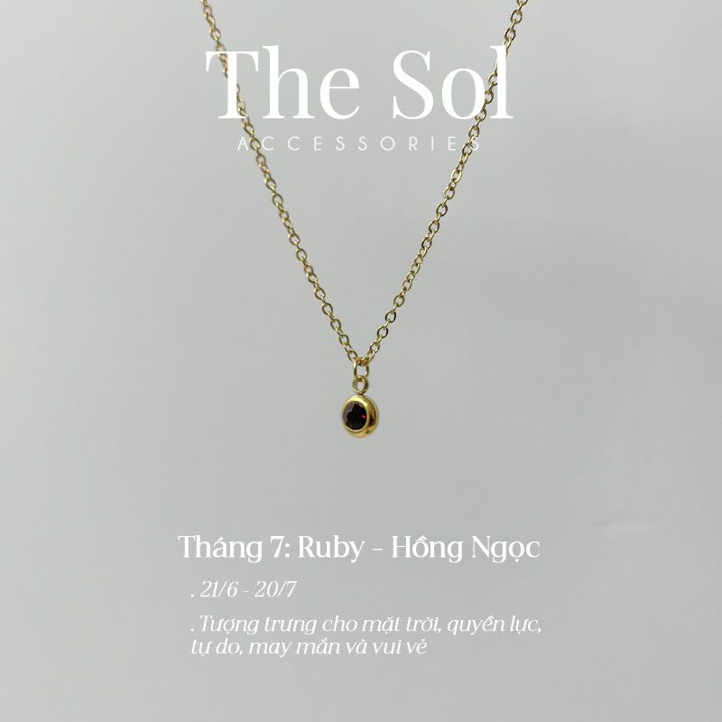 Dây Chuyền Titan The Birthstone