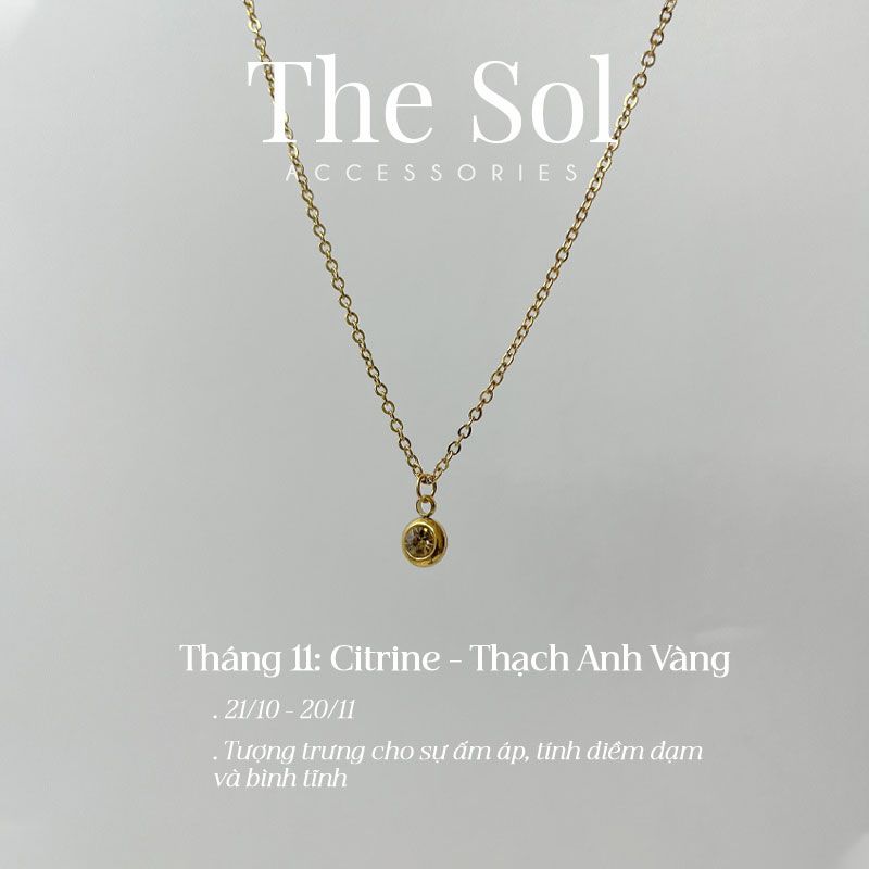 Dây Chuyền Titan The Birthstone