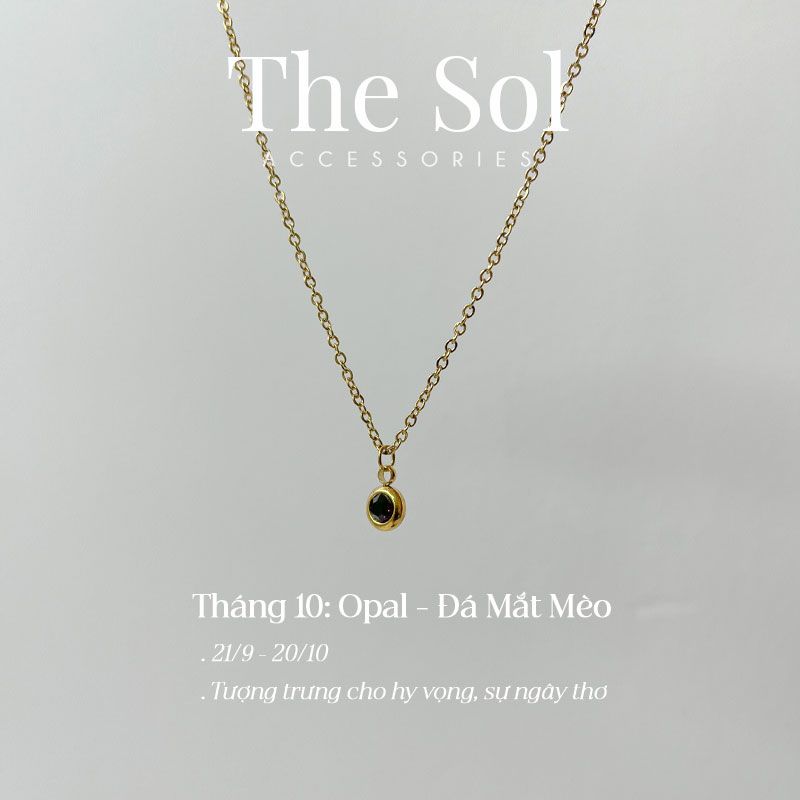 Dây Chuyền Titan The Birthstone