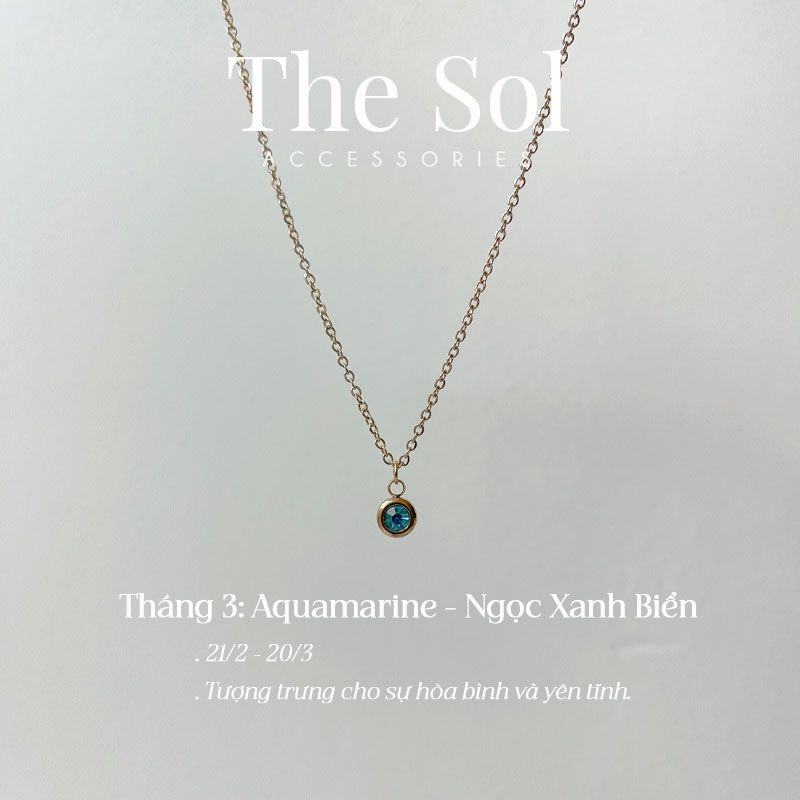 Dây Chuyền Titan The Birthstone