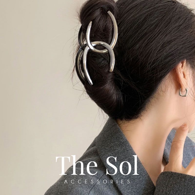 Kẹp Gắp Hàn Quốc Silver Chanel