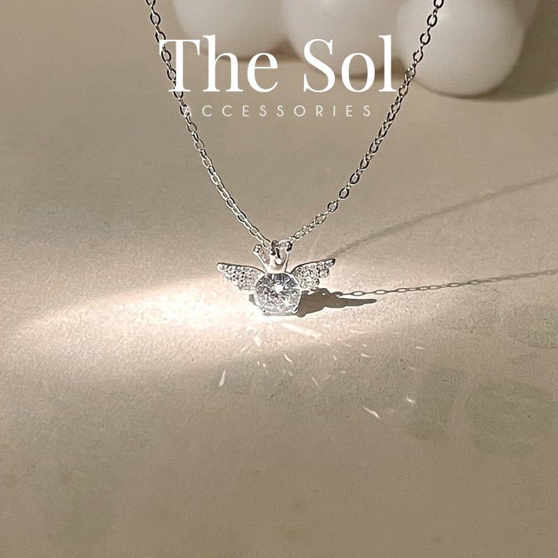 Dây Chuyền Bạc Diamond Angel
