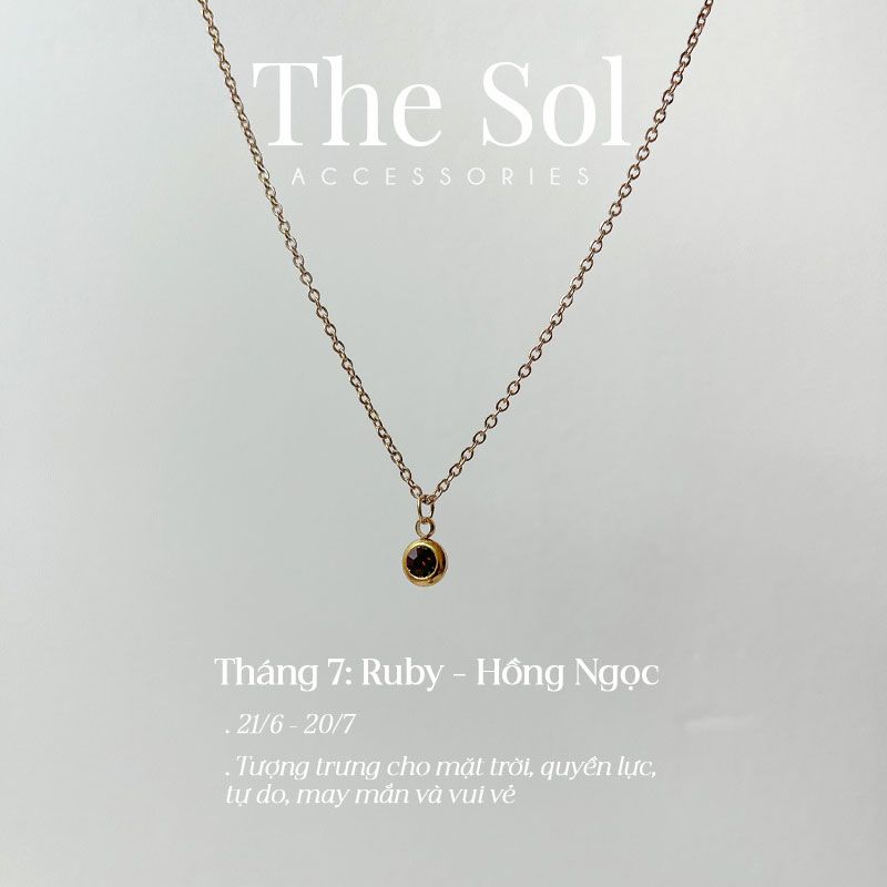 Dây Chuyền Titan The Birthstone