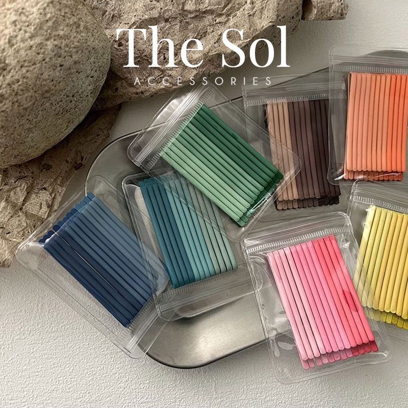 Kẹp Tăm Sắc Màu Hàn Quốc Ombre Colour