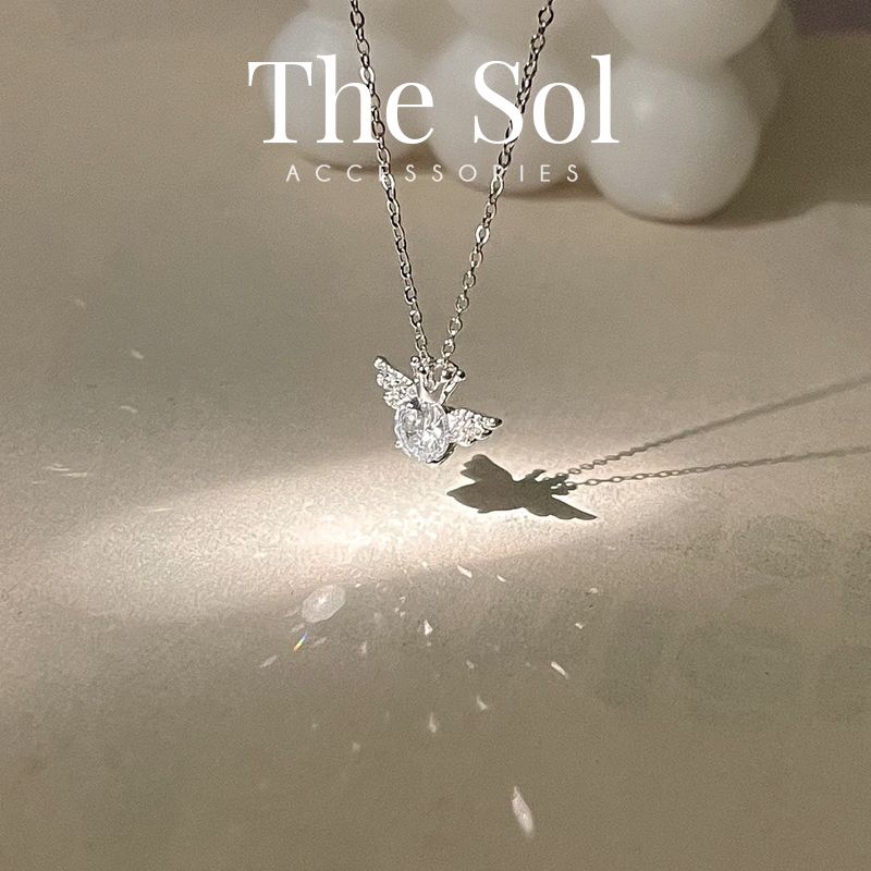 Dây Chuyền Bạc Diamond Angel