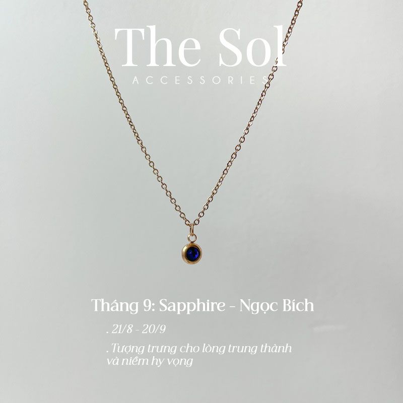 Dây Chuyền Titan The Birthstone