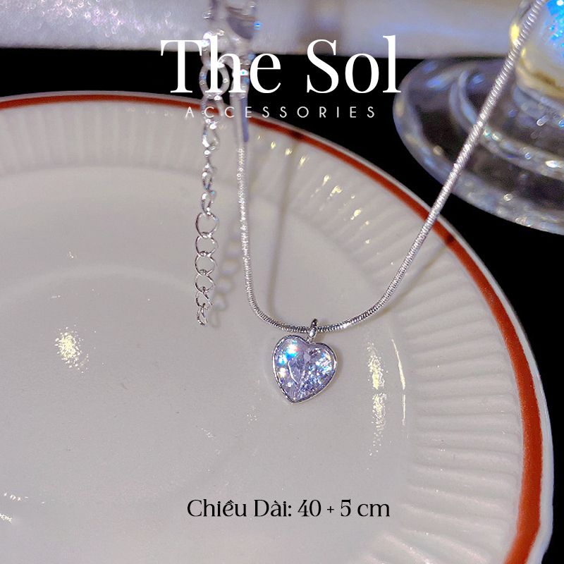Dây Chuyền Hàn Quốc Diamond Heart