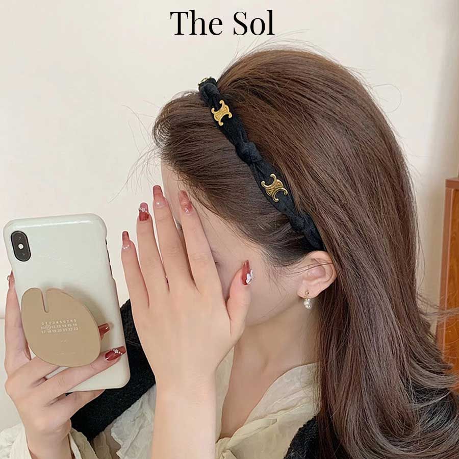 Cài Tóc Hàn Quốc Velvet Mini Celine