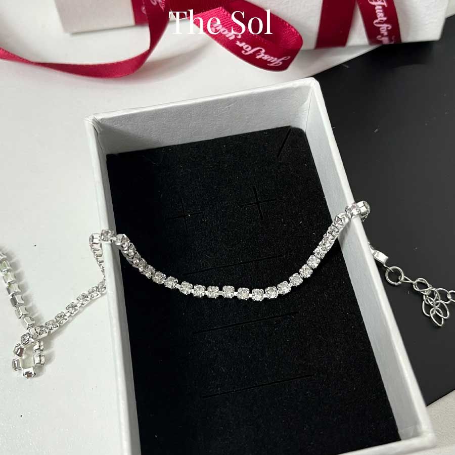 Choker Đính Đá Hàn Quốc One Bling