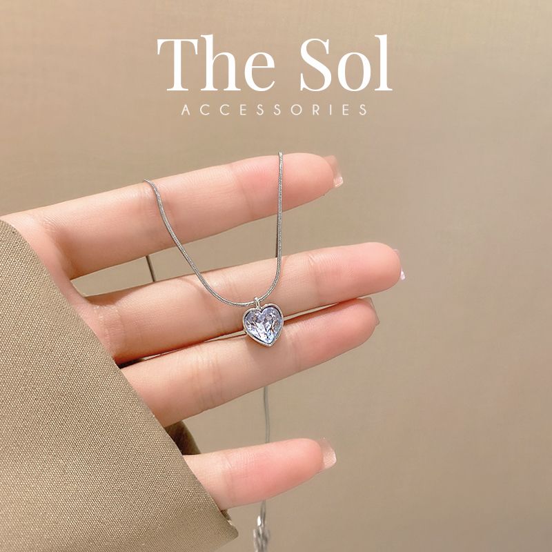 Dây Chuyền Hàn Quốc Diamond Heart