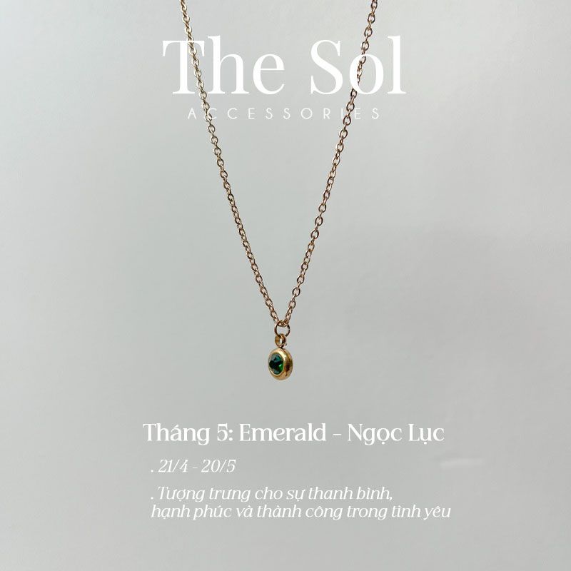 Dây Chuyền Titan The Birthstone
