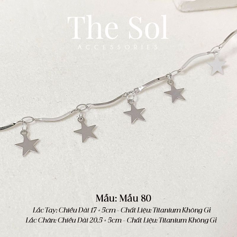 Lắc Chân Titan The Stars - Mẫu 80