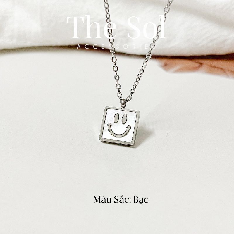 Dây Chuyền Titan Square Smile