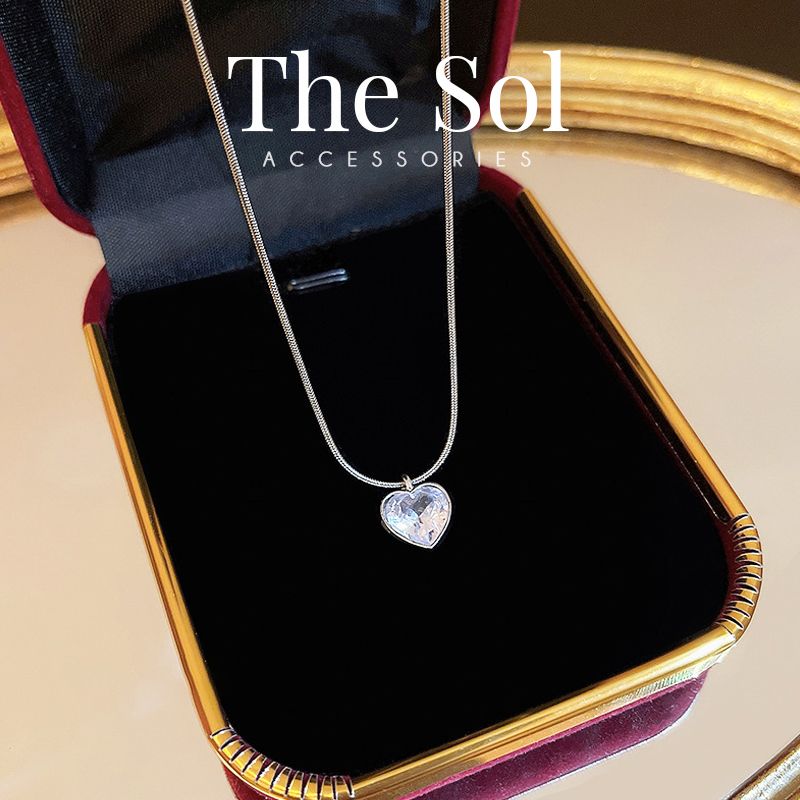 Dây Chuyền Hàn Quốc Diamond Heart