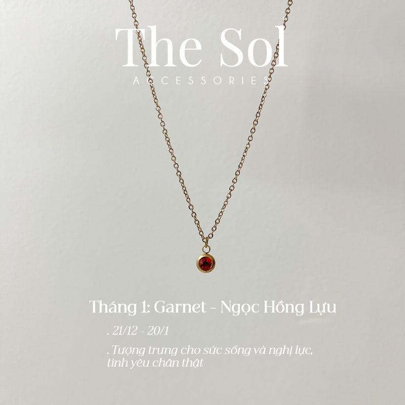 Dây Chuyền Titan The Birthstone